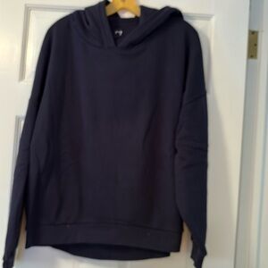 Navy sweatshirt hoodie from the Gap.  Size large.